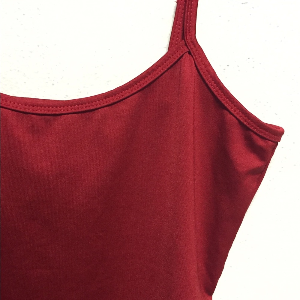 CDP & CO RED TANK TOP